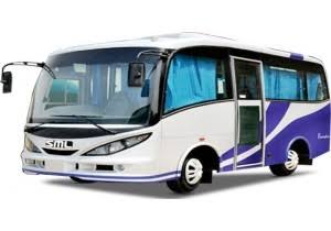 12 Seater SML Isuzu Luxury Minibus on Rent