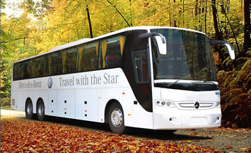 45 Seater Volvo Bus Rental in Amritsar