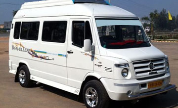 9 Seater Tempo Traveller on Rent in Amritsar